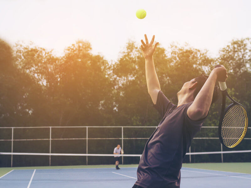 Osteopic can help tennis players